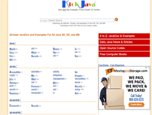 Tablet Screenshot of kickjava.com